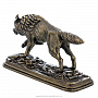 Бронзовая скульптура "Волк", фотография 4. Интернет-магазин ЛАВКА ПОДАРКОВ