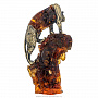 Скульптура из янтаря "Тигр на скале", фотография 5. Интернет-магазин ЛАВКА ПОДАРКОВ