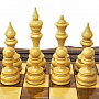 Шахматы из дерева резные "Арарат" прямые, фотография 1. Интернет-магазин ЛАВКА ПОДАРКОВ