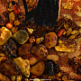 Картина янтарная "Осенний лес" 98х75 см, фотография 6. Интернет-магазин ЛАВКА ПОДАРКОВ