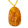 Кулон из натурального янтаря "Старый", фотография 2. Интернет-магазин ЛАВКА ПОДАРКОВ