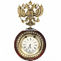 Часы из натурального камня "Герб РФ", фотография 5. Интернет-магазин ЛАВКА ПОДАРКОВ