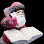 Скульптура из дерева "Дед Мороз с книгой", фотография 4. Интернет-магазин ЛАВКА ПОДАРКОВ