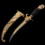 0044329/ФРЛ Златоуст НОЖ "ПЕРСЕЙ" в цельно -мет. ножнах 