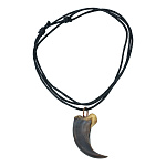 201421 АМУЛЕТ Коготь медведя, длина 4 см