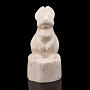 Статуэтка из кости "Кролик на пенечке", фотография 12. Интернет-магазин ЛАВКА ПОДАРКОВ