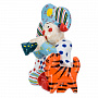 Керамическая статуэтка "Клоун с дудочкой и котом", фотография 2. Интернет-магазин ЛАВКА ПОДАРКОВ