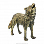 Бронзовая статуэтка "Волк", фотография 2. Интернет-магазин ЛАВКА ПОДАРКОВ