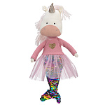 Лошадь Символ 2026 года. Мягкая игрушка "Единорог Дафни"