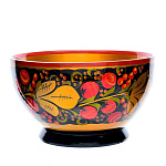 0011943 /14см  Хохлома Салатник В АССОРТИМЕНТЕ