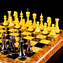 Шахматы янтарные "Янтарный король", фотография 2. Интернет-магазин ЛАВКА ПОДАРКОВ