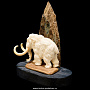 Скульптура из бивня мамонта "Мамонт у скалы", фотография 3. Интернет-магазин ЛАВКА ПОДАРКОВ