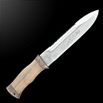 0010629/резина Златоуст Оружие сувенирное НОЖ "Стрелец"  (резина) нерж..