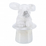 Скульптура из натурального камня "Кролик в шляпе". Ангидрид, фотография 1. Интернет-магазин ЛАВКА ПОДАРКОВ