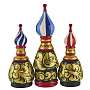 Набор для специй "Купола". Хохлома, фотография 3. Интернет-магазин ЛАВКА ПОДАРКОВ