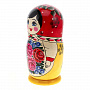 Матрешка "Семеновская" 10 мест, фотография 2. Интернет-магазин ЛАВКА ПОДАРКОВ