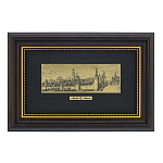 /13*22см Офорт черно-белый "Вид на Кремль и Васильевский спуск"