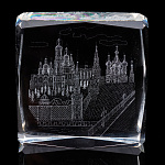 Лазерная графика. Куб "Москва"