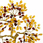 Денежное дерево из янтаря 240 камней, фотография 2. Интернет-магазин ЛАВКА ПОДАРКОВ