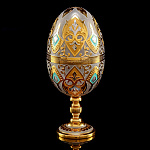 0069645 Златоуст ЯЙЦО-РЮМКА, золочение, эмаль