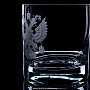 Стакан для виски с гравировкой "Герб", фотография 2. Интернет-магазин ЛАВКА ПОДАРКОВ