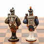 Шахматы деревянные "Бородино" с фарфоровыми фигурами, фотография 20. Интернет-магазин ЛАВКА ПОДАРКОВ