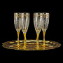 Питейный набор для шампанского на 6 персон. Златоуст, фотография 2. Интернет-магазин ЛАВКА ПОДАРКОВ
