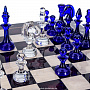 Шахматный ларец с хрустальными фигурами 48х48 см, фотография 11. Интернет-магазин ЛАВКА ПОДАРКОВ