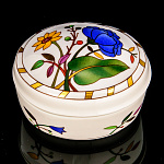 0024345/80.80866.00.1 ЛФЗ ТУАЛ. КОРОБОЧКА Овальная "Пиония" ТН1