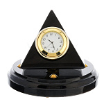 архив 0052916 Обсидиан Часы "Пирамида крутящаяся"