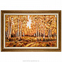 Картина янтарная "Солнечная роща" 37х60 см, фотография 1. Интернет-магазин ЛАВКА ПОДАРКОВ