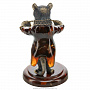 Скульптура из янтаря и бронзы "Кот. Живи по-царски", фотография 5. Интернет-магазин ЛАВКА ПОДАРКОВ