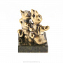 Бронзовая статуэтка "Кролик и кот", фотография 5. Интернет-магазин ЛАВКА ПОДАРКОВ