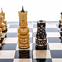 Шахматы деревянные с резными фигурами 50х50 см, фотография 4. Интернет-магазин ЛАВКА ПОДАРКОВ