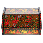 0070827 ХОХЛОМА ХЛЕБНИЦА клубника