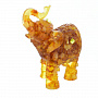 Скульптура из янтаря "Слон", фотография 1. Интернет-магазин ЛАВКА ПОДАРКОВ