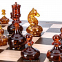 Деревянные шахматы с фигурами из янтаря, фотография 10. Интернет-магазин ЛАВКА ПОДАРКОВ