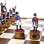 Шахматы деревянные с металлическими фигурами "Битва при Ватерлоо", фотография 7. Интернет-магазин ЛАВКА ПОДАРКОВ