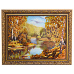 Картина янтарная "Ясный день" 30х40 см