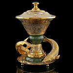 0040014  Златоуст ИКОРНИЦА "ДВЕ РЫБКИ "  в П/У 