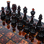 Шахматы янтарные "Орион" 32х32 см, фотография 2. Интернет-магазин ЛАВКА ПОДАРКОВ