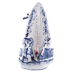 6640 ГжельТермометр настольный "Сенокос"  27см Авт. Исаев С.С.