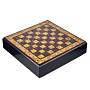 Шахматы с инкрустацией и фигурами из янтаря 30х30 см, фотография 13. Интернет-магазин ЛАВКА ПОДАРКОВ