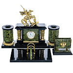 0076018 Златоуст Письменный набор ГЕОРГИЙ ПОБЕДОНОСЕЦ 630*250*280мм