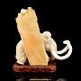 Статуэтка из рога лося "Мамонт", фотография 3. Интернет-магазин ЛАВКА ПОДАРКОВ