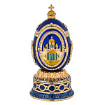Музыкальное яйцо-шкатулка "Исаакиевский собор". Традиции Фаберже