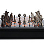Шахматы с металлическими фигурами 45х45 см, фотография 7. Интернет-магазин ЛАВКА ПОДАРКОВ