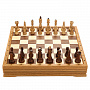 Шахматы деревянные стандартные 37х37 см, фотография 4. Интернет-магазин ЛАВКА ПОДАРКОВ