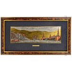  /21*40см Офорт цветной "Москва. Красная площадь" 