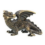  СТАТУЭТКА СИМВОЛ ГОДА. ДРАКОН" бронза L=4 см